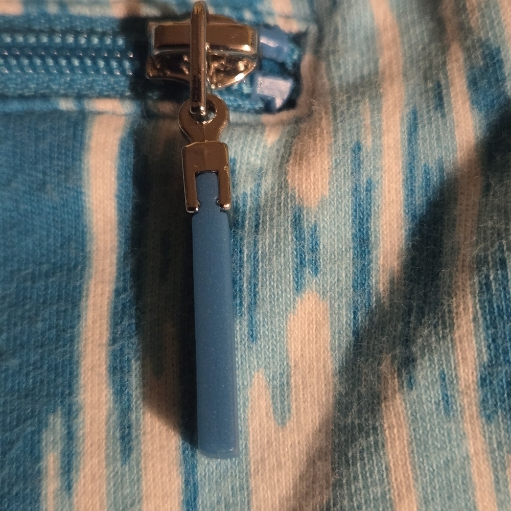 Jones New York Sport Women's Size L Golf Tennis Skort Teal Blue & White 2 pocket - Picture 8 of 16